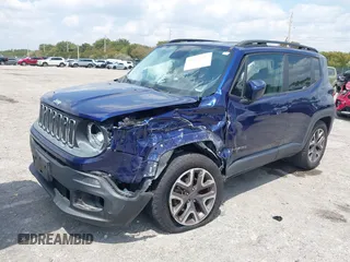 2017 Jeep Renegade Latitude with VIN ZACCJBBB2HPG58400, listed as a IAAI auction lot 42045596 with 52,978 mi miles and . Bid and sale history available at DreamBid. Image 17.