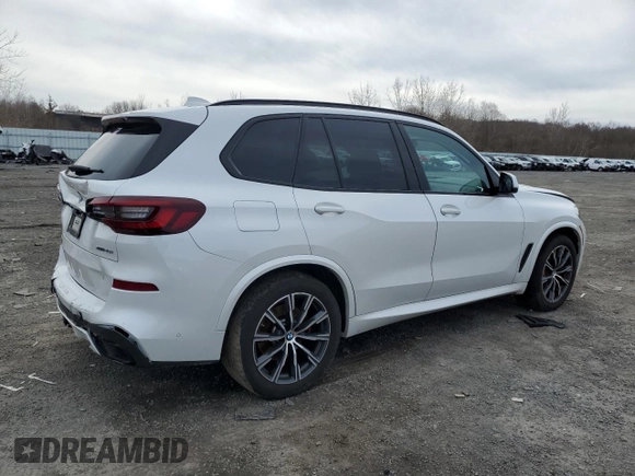 2022 BMW X5 xDrive40i with VIN 5UXCR6C06N9M32014, listed as a Copart auction lot 49576825 with Not Provided miles and Salvage Title. Bid and sale history available at DreamBid. Image 3.