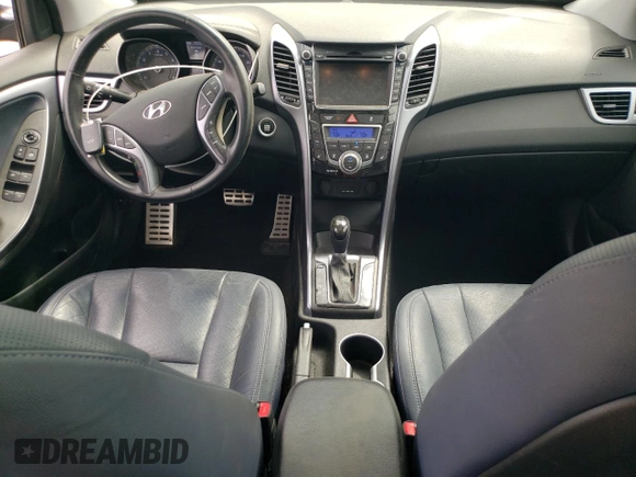 2014 Hyundai Elantra GT with VIN KMHD35LH2EU197594, listed as a Copart auction lot 51526895 with 50,853 mi miles and Salvage Title. Bid and sale history available at carsss.com. Image 8.