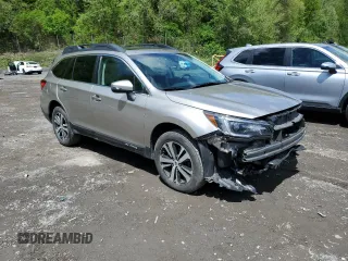 2018 Subaru Outback Limited with VIN 4S4BSANC6J3279669, listed as a Copart auction lot 55331095 with 76,741 mi miles and Salvage Title. Bid and sale history available at DreamBid. Image 4.