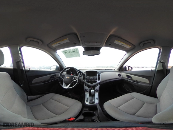 2014 Chevrolet Cruze ECO with VIN 1G1PH5SB9E7293326, listed as a IAAI auction lot 39634650 with 172,447 mi miles. Bid and sale history available at carsss.com. Image 19.