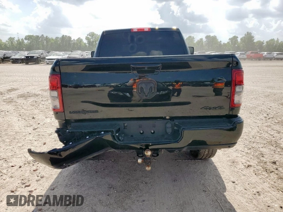 2024 Ram 2500 Big Horn with VIN 3C6UR5DL3RG119413, listed as a Copart auction lot 62002235 with 33,197 mi miles and Salvage title. Bid and sale history available at DreamBid. Image 6.