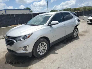 2018 Chevrolet Equinox LT with VIN 2GNAXJEV9J6325014, listed as a Copart auction lot 65030585 with 38,680 mi miles and Salvage title. Bid and sale history available at DreamBid. Image 1.