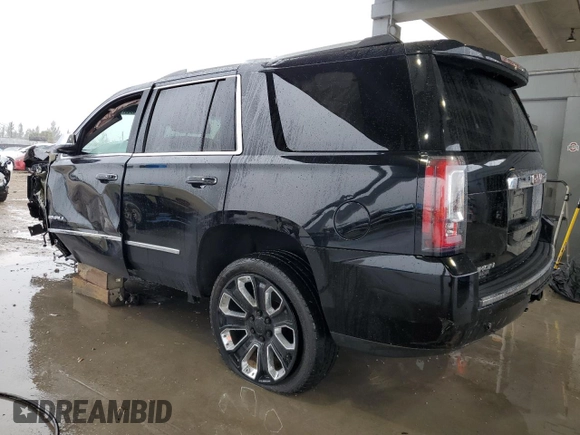 2019 GMC Yukon Denali with VIN 1GKS1CKJ7KR383385, listed as a Copart auction lot 89097255 with 22,916 mi miles and Non Repairable. Bid and sale history available at carsss.com. Image 2.