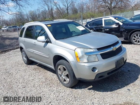 2008 Chevrolet Equinox LT with VIN 2CNDL63F186070004, listed as a IAAI auction lot 42008108 with 175,888 mi miles. Bid and sale history available at carsss.com. Image 1.