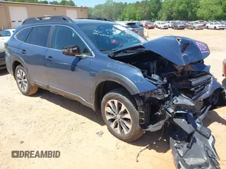 2024 Subaru Outback Limited z VIN 4S4BTAMC6R3263997, wystawiony jako IAAI lot #42138844 z przebiegiem 713 mil mil oraz . Historia ofert i sprzedaży dostępna na DreamBid. Obrazek 1.