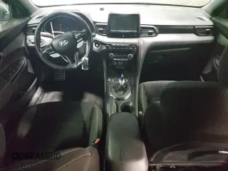 2019 Hyundai Veloster N with VIN KMHT36AHXKU001840, listed as a Copart auction lot 45695305 with 65,104 mi miles and Salvage Title. Bid and sale history available at carsss.com. Image 8.
