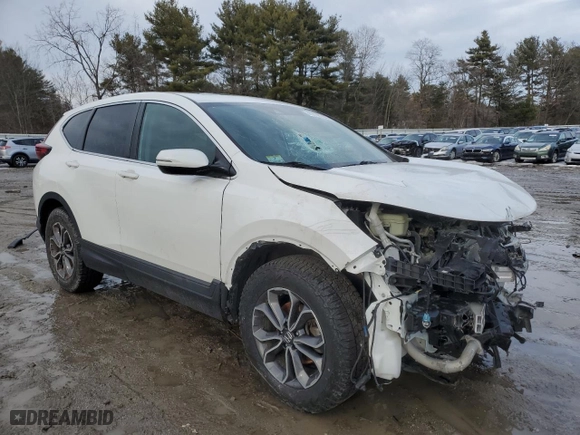 2021 Honda CR-V EX-L with VIN 2HKRW2H84MH616790, listed as a Copart auction lot 45718795 with 0 mi miles and Salvage Title. Bid and sale history available at carsss.com. Image 4.