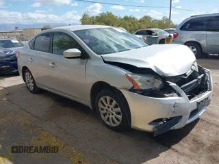 2015 Nissan Sentra SV with VIN 3N1AB7AP0FL668396, listed as a IAAI auction lot 42073977 with 159,280 mi miles. Bid and sale history available at carsss.com. Image 1.