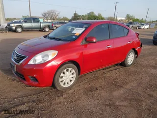 2014 Nissan Versa SV with VIN 3N1CN7AP7EL877133, listed as a IAAI auction lot 41841591 with 85,370 mi miles. Bid and sale history available at carsss.com. Image 17.