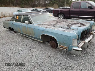 1976 Lincoln Continental with VIN NOV1NNP1AT3, listed as a Copart auction lot 89287695 with Not Provided miles and Non Repairable. Bid and sale history available at DreamBid. Image 4.