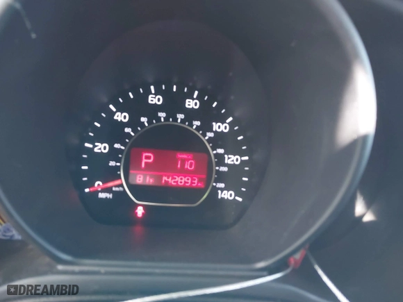 2014 Kia Soul with VIN KNDJN2A22E7062239, listed as a IAAI auction lot 41695701 with 142,893 mi miles. Bid and sale history available at carsss.com. Image 7.