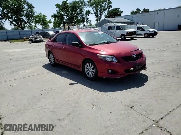 2010 Toyota Corolla with VIN 2T1BU4EE8AC478960, listed as a Copart auction lot 54344565 with 95,812 mi miles and Salvage Title. Bid and sale history available at DreamBid. Image 13.