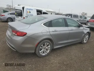 2015 Chrysler 200 Limited with VIN 1C3CCCAB3FN599112, listed as a Copart auction lot 51808565 with 143,538 mi miles and Salvage Title. Bid and sale history available at carsss.com. Image 3.