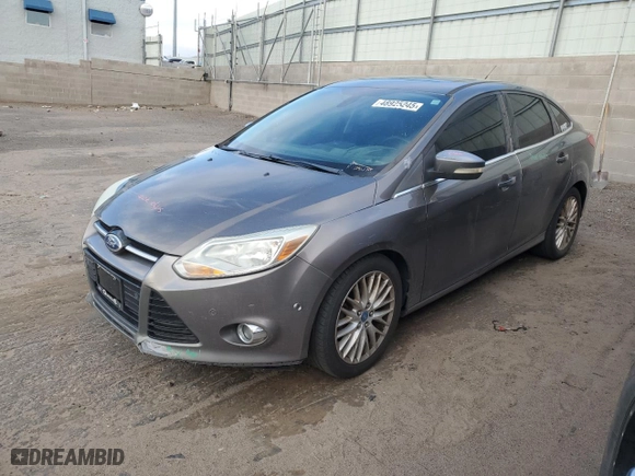 2012 Ford Focus SEL with VIN 1FAHP3H25CL218868, listed as a Copart auction lot 48925245 with 86,827 mi miles and Salvage Title. Bid and sale history available at carsss.com. Image 1.
