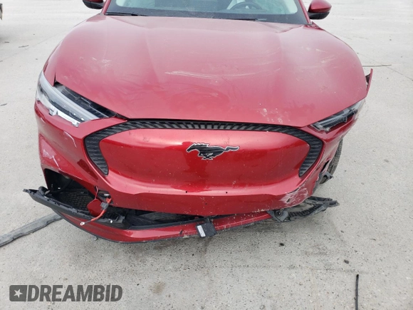 2021 Ford Mustang Mach-E Select with VIN 3FMTK1RM5MMA20844, listed as a Copart auction lot 42043155 with Not Provided miles and Salvage Title. Bid and sale history available at DreamBid. Image 12.