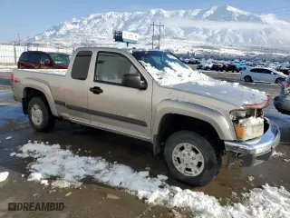 2006 Chevrolet Colorado Work Truck with VIN 1GCDT198368281437, listed as a Copart auction lot 45989235 with 185,247 mi miles and Salvage Title. Bid and sale history available at carsss.com. Image 4.