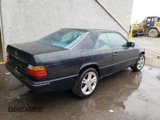 1991 Mercedes-Benz 300 300CE with VIN WDBEA51D4MB435873, listed as a Copart auction lot 76500764 with 143,880 mi miles and Salvage Title. Bid and sale history available at carsss.com. Image 3.