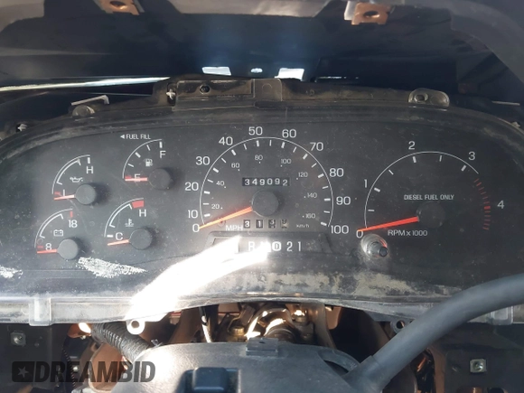 2000 Ford F-350 XL with VIN 1FTSW31F7YED11466, listed as a IAAI auction lot 41133864 with 349,092 mi miles and . Bid and sale history available at DreamBid. Image 7.