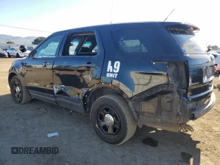 2013 Ford Utility Police Interceptor with VIN 1FM5K8AR3DGB63858, listed as a Copart auction lot 42256695 with 162,636 mi miles and Salvage Title. Bid and sale history available at carsss.com. Image 2.