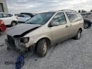 2003 Toyota Sienna LE with VIN 4T3ZF13C93U553960, listed as a Copart auction lot 78598214 with 279,436 mi miles and Salvage Title. Bid and sale history available at carsss.com. Image 1.