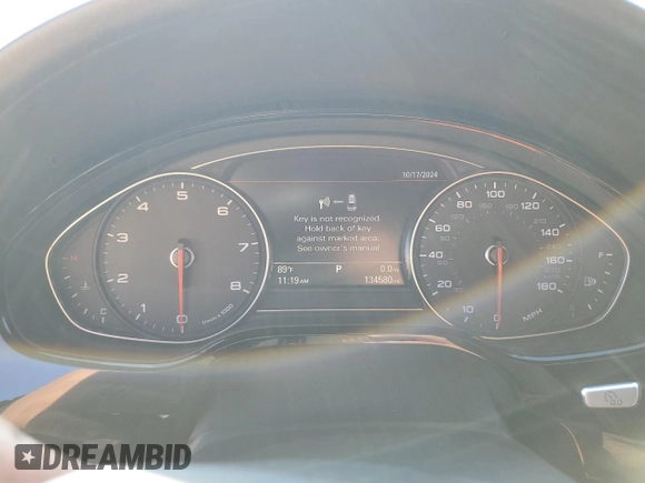 2016 Audi A8 3.0T z VIN WAU34AFD5GN013080, wystawiony jako Copart lot #60356355 z przebiegiem 134 580 mil mil oraz Czysty tytuł • Clean title. Historia ofert i sprzedaży dostępna na DreamBid. Obrazek 9.