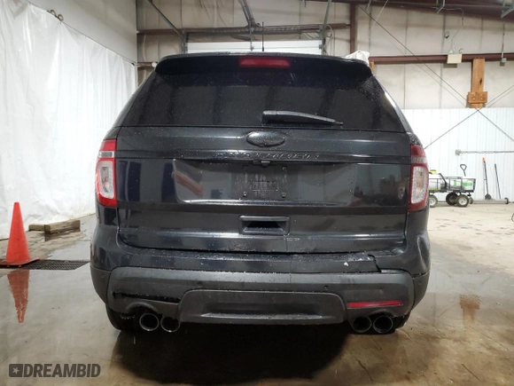 2013 Ford Explorer Sport with VIN 1FM5K8GTXDGC03727, listed as a Copart auction lot 49154785 with 143,329 mi miles and Salvage Title. Bid and sale history available at carsss.com. Image 6.