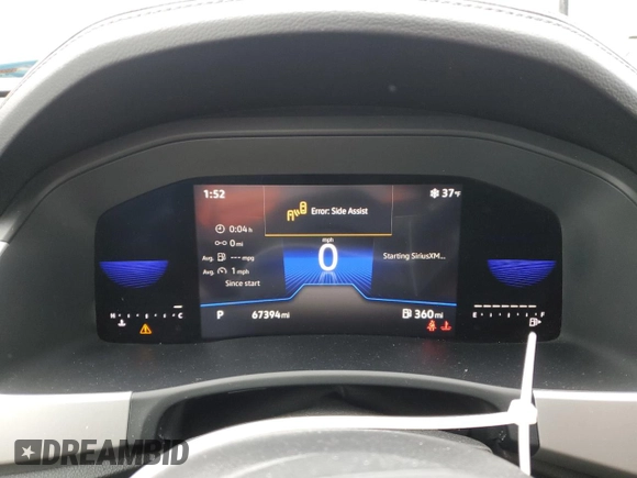 2022 Volkswagen Atlas SE with VIN 1V2WR2CA4NC502532, listed as a Copart auction lot 44407155 with 67,394 mi miles and Salvage title. Bid and sale history available at DreamBid. Image 9.