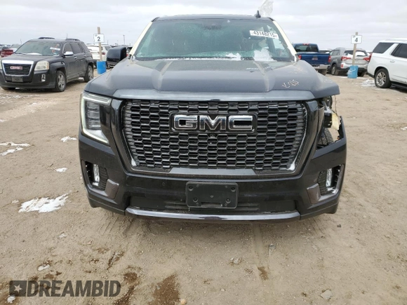 2023 GMC Yukon XL Denali Ultimate with VIN 1GKS2KKL7PR538324, listed as a Copart auction lot 43148215 with Not Provided miles and Salvage Title. Bid and sale history available at carsss.com. Image 5.