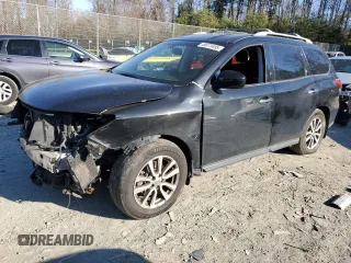 2016 Nissan Pathfinder S with VIN 5N1AR2MM5GC622732, listed as a Copart auction lot 49073495 with 108,028 mi miles and Non repairable. Bid and sale history available at DreamBid. Image 1.