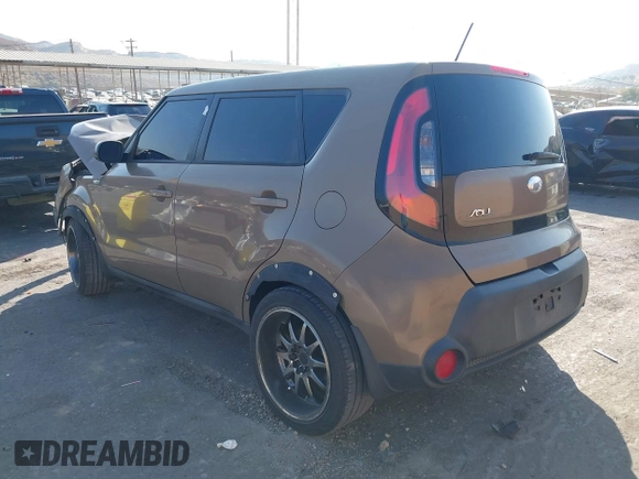 2014 Kia Soul with VIN KNDJN2A24E7064333, listed as a IAAI auction lot 40606019 with 1 mi miles. Bid and sale history available at carsss.com. Image 3.