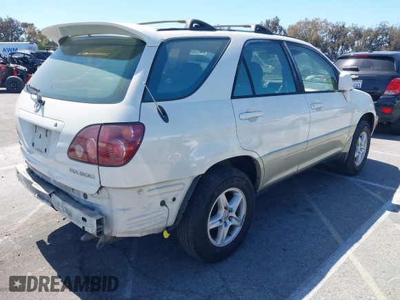2000 Lexus RX 300 z VIN JT6GF10U1Y0069868, wystawiony jako IAAI lot #41919460 z przebiegiem 348 691 mil mil oraz . Historia ofert i sprzedaży dostępna na DreamBid. Obrazek 4.