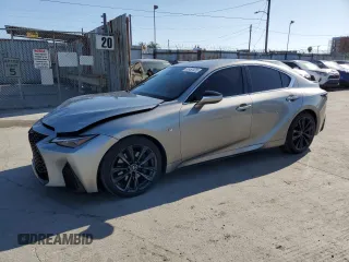 2022 Lexus IS 350 F Sport z VIN JTHGZ1B21N5049662, wystawiony jako Copart lot #52457475 z przebiegiem 39 045 mil mil oraz Szkoda całkowita • Salvage title. Historia ofert i sprzedaży dostępna na DreamBid. Obrazek 1.