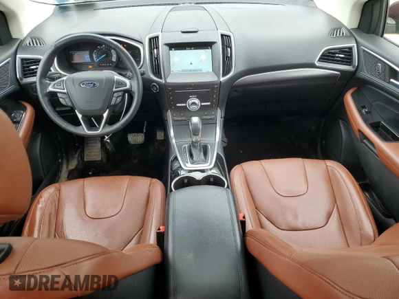2017 Ford Edge Titanium z VIN 2FMPK4K82HBC48078, wystawiony jako Copart lot #56967175 z przebiegiem 54 258 mil mil oraz Szkoda całkowita • Salvage title. Historia ofert i sprzedaży dostępna na DreamBid. Obrazek 8.