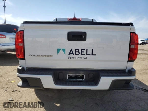 2021 Chevrolet Colorado 4WD Work Truck with VIN 1GCHTBEA3M1141314, listed as a Copart auction lot 49829225 with 130,976 mi miles and Non Repairable. Bid and sale history available at carsss.com. Image 6.