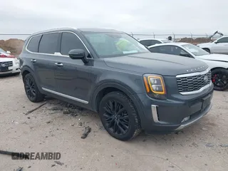2020 Kia Telluride SX with VIN 5XYP5DHC9LG028738, listed as a IAAI auction lot 41577464 with 123,455 mi miles and . Bid and sale history available at DreamBid. Image 1.