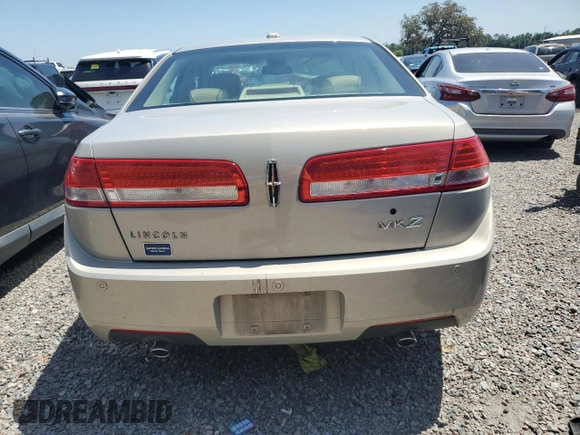 2010 Lincoln MKZ with VIN 3LNHL2GCXAR603248, listed as a Copart auction lot 52774225 with 121,506 mi miles and Salvage title. Bid and sale history available at DreamBid. Image 6.