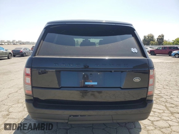 2015 Land Rover Range Rover HSE with VIN SALGS2VF4FA207942, listed as a Copart auction lot 60699825 with 80,472 mi miles and Salvage title. Bid and sale history available at DreamBid. Image 6.