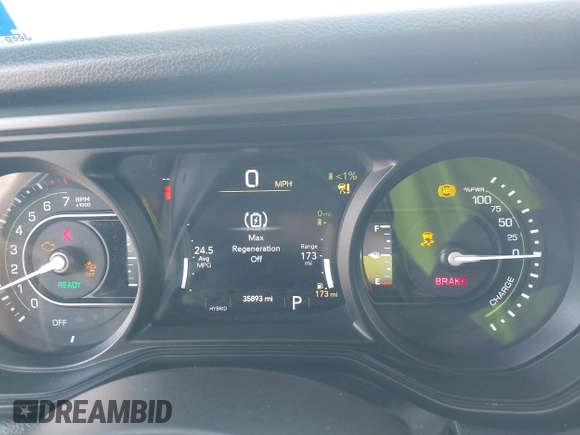 2024 Jeep Wrangler Willys z VIN 1C4RJXN60RW225250, wystawiony jako IAAI lot #42333989 z przebiegiem 35 893 mil mil oraz . Historia ofert i sprzedaży dostępna na DreamBid. Obrazek 7.