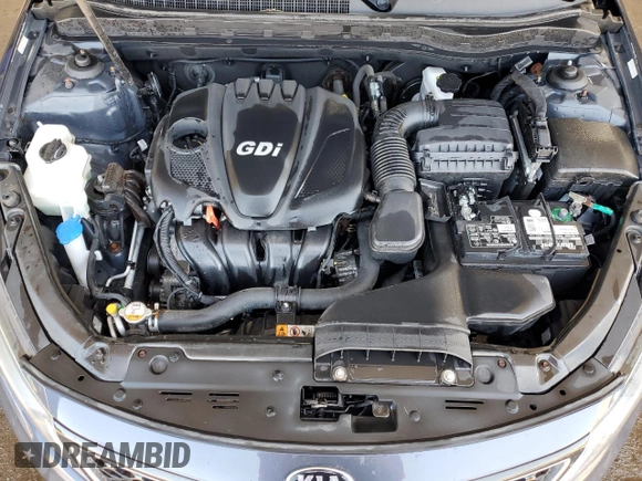 2015 Kia Optima LX with VIN 5XXGM4A7XFG481386, listed as a Copart auction lot 52100085 with 114,014 mi miles and Clean Title. Bid and sale history available at carsss.com. Image 11.