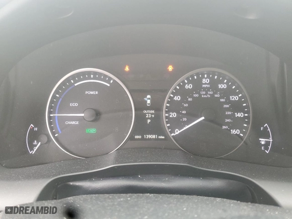 2013 Lexus ES 300h Hybrid with VIN JTHBW1GG5D2014789, listed as a Copart auction lot 89186035 with 139,081 mi miles and Salvage Title. Bid and sale history available at carsss.com. Image 9.