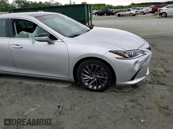 2019 Lexus ES 350 with VIN 58ABZ1B10KU013325, listed as a Copart auction lot 54119185 with 33,497 mi miles and Salvage Title. Bid and sale history available at DreamBid. Image 13.