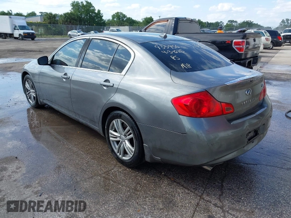 2012 Infiniti G37 Journey with VIN JN1CV6AP8CM935456, listed as a IAAI auction lot 41963404 with 179,849 mi miles and . Bid and sale history available at DreamBid. Image 3.