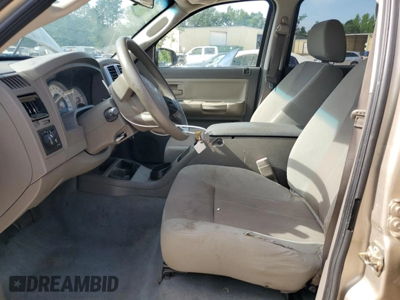 2005 Dodge Dakota SLT with VIN 1D7HE48N45S300475, listed as a Copart auction lot 56388085 with 114,997 mi miles and Clean Title. Bid and sale history available at DreamBid. Image 7.