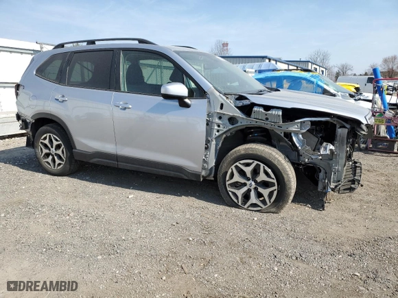2021 Subaru Forester Premium with VIN JF2SKAJCXMH444867, listed as a Copart auction lot 48409865 with 18,275 mi miles and Salvage Title. Bid and sale history available at carsss.com. Image 4.