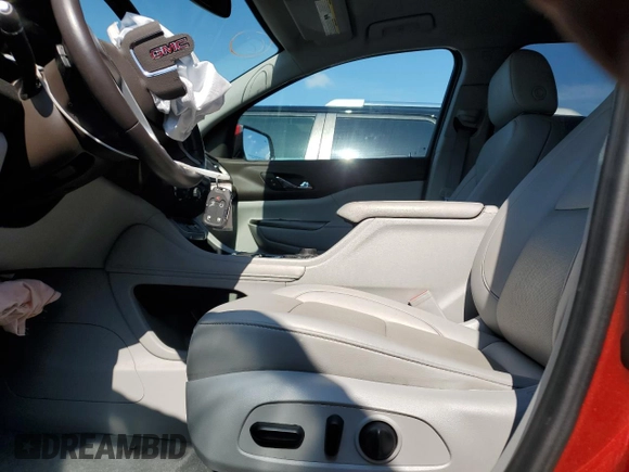 2022 GMC Acadia SLT with VIN 1GKKNML49NZ125361, listed as a Copart auction lot 57351185 with 36,140 mi miles and Salvage title. Bid and sale history available at DreamBid. Image 7.