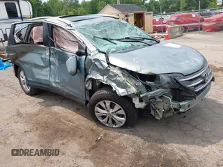 2012 Honda CR-V EX-L z VIN 2HKRM4H78CH601054, wystawiony jako IAAI lot #42444157 z przebiegiem 113 491 mil mil oraz . Historia ofert i sprzedaży dostępna na DreamBid. Obrazek 1.