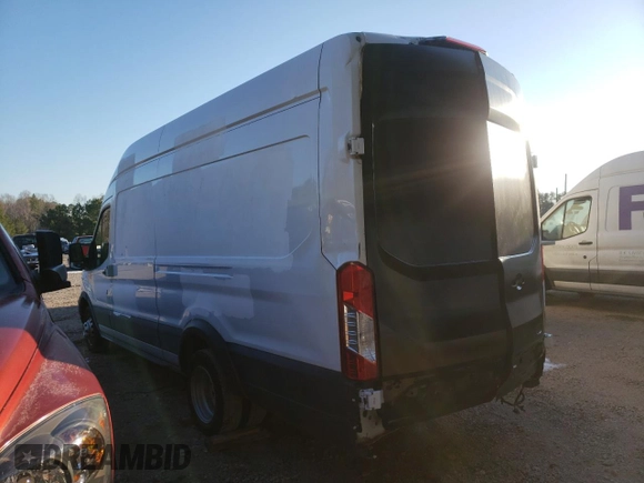 2021 Ford Transit with VIN 1FTRS4XG1MKA15984, listed as a Copart auction lot 41448555 with 59,264 mi miles and Salvage Title. Bid and sale history available at carsss.com. Image 2.