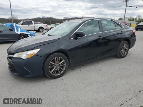 2015 Toyota Camry XLE with VIN 4T1BF1FK5FU981090, listed as a Copart auction lot 49528015 with 112,772 mi miles and Salvage Title. Bid and sale history available at carsss.com. Image 1.