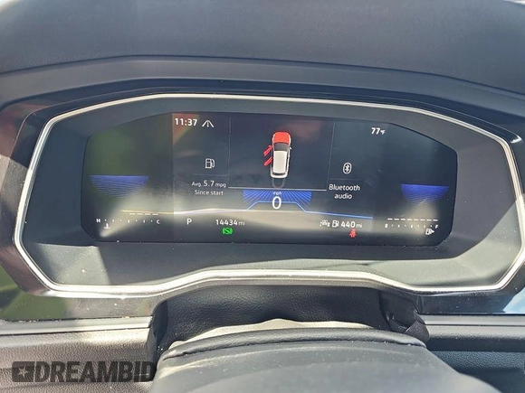 2024 Volkswagen Jetta S with VIN 3VW5M7BU8RM051840, listed as a IAAI auction lot 42852799 with 14,434 mi miles and . Bid and sale history available at DreamBid. Image 17.